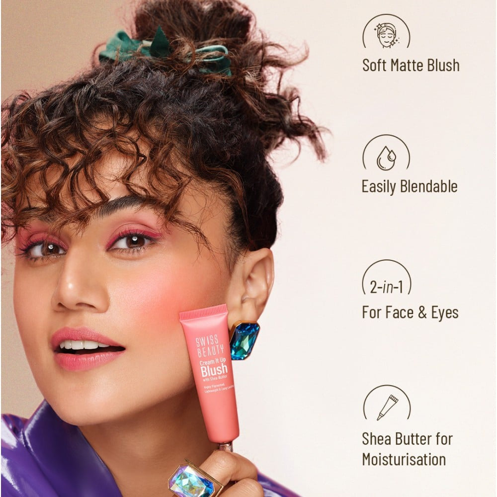 Swiss Beauty Cream It Up Blush (Natural Flush 02) : 10 ml