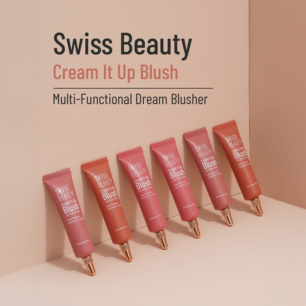 Swiss Beauty Cream It Up Blush (Natural Flush 02) : 10 ml
