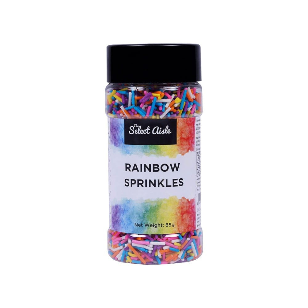 The Select Aisle Rainbow Sprinkles : 85 g