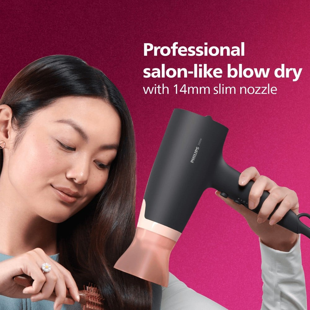 Philips BHD356/10 Thermoprotect Hair Dryer (Black, 2100W) : 1 unit