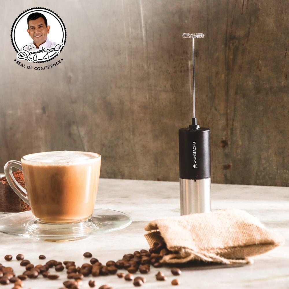 Wonderchef Regalia Milk Frother (Black, 6W) : 1 unit