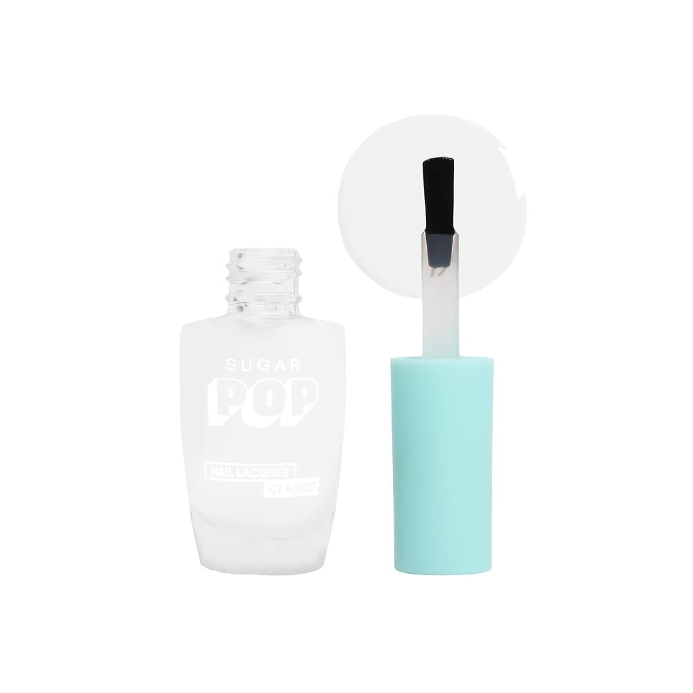 SUGAR POP Classic Lacquer Nail Paint (27 Crystal Clear) : 10 ml