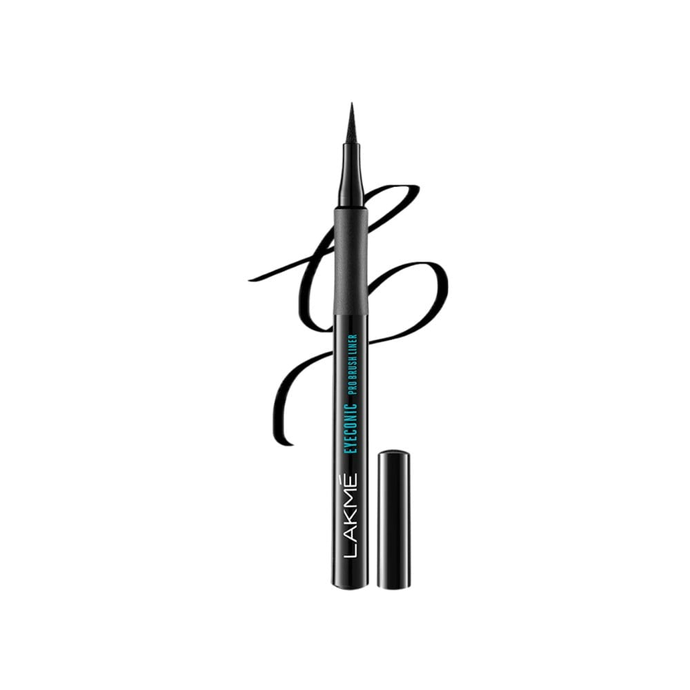 Lakme Eyeconic ProBrush Eyeliner (Black) : 1.2 ml