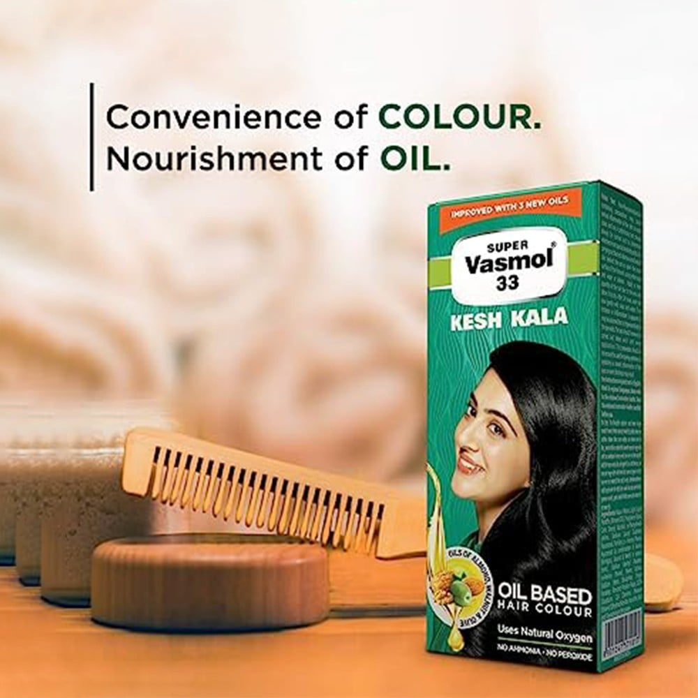 Vasmol Kesh Kala Oil Based Hair Colour : 100 ml