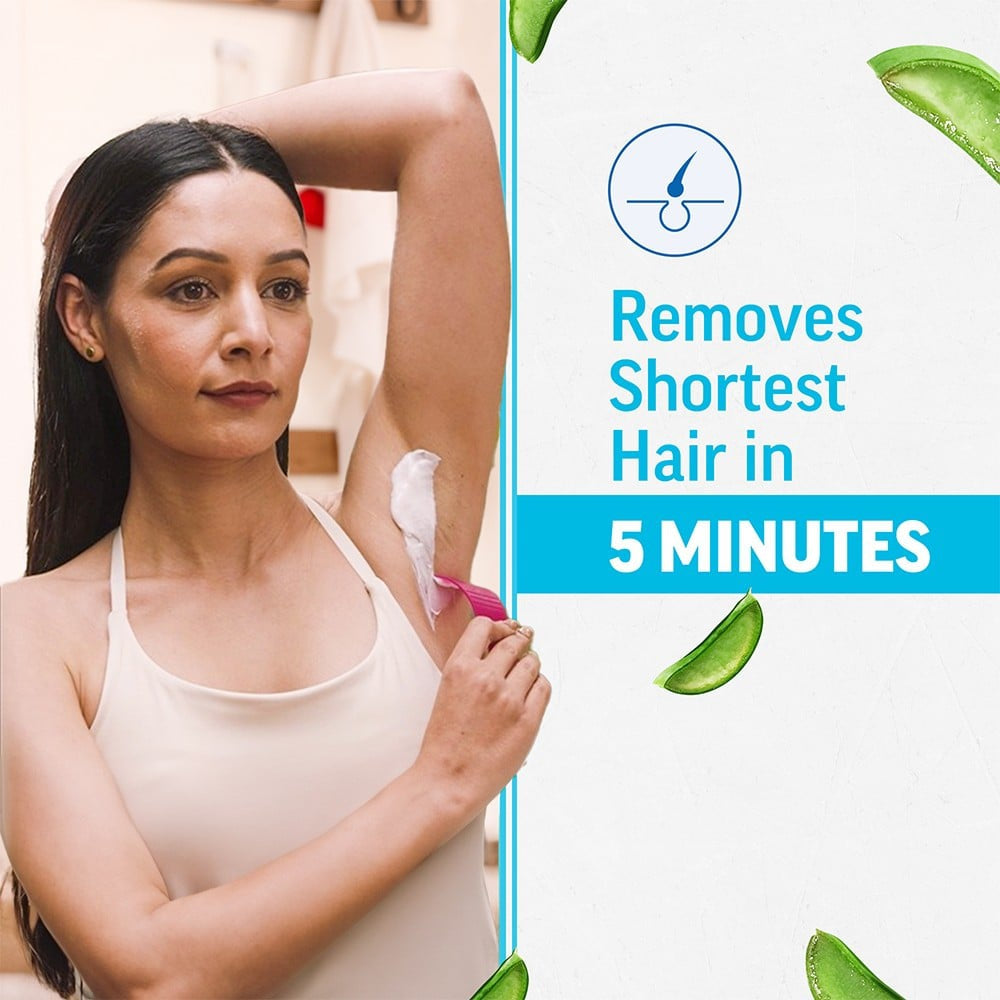 Veet Aloe Vera Sensitive Skin Hair Removal Cream - Pack of 3 : 3 x 30 g
