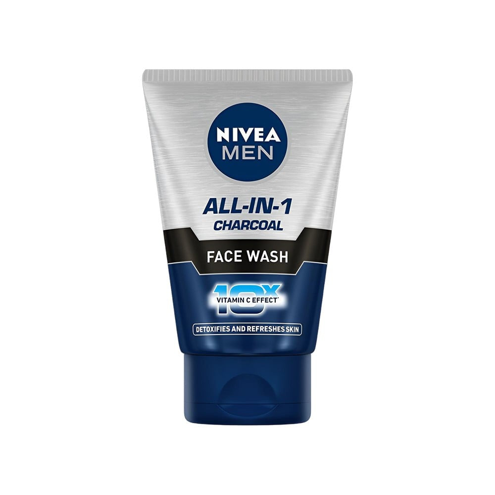 Nivea Men All-In-1 Charcoal Face Wash : 100 g
