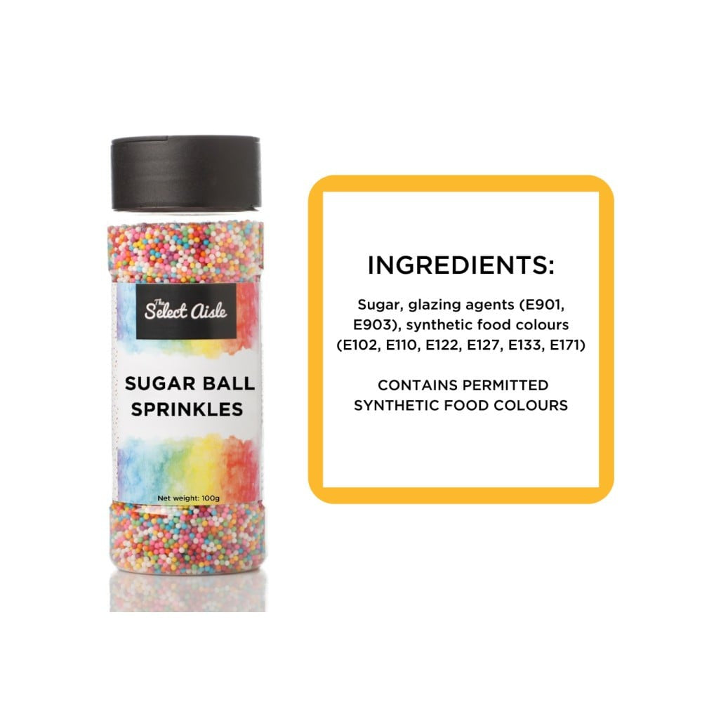 The Select Aisle Sugar Ball Sprinkles : 100 g