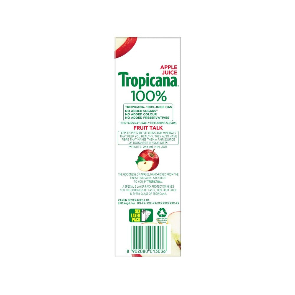 Tropicana Apple Juice : 1 ltr