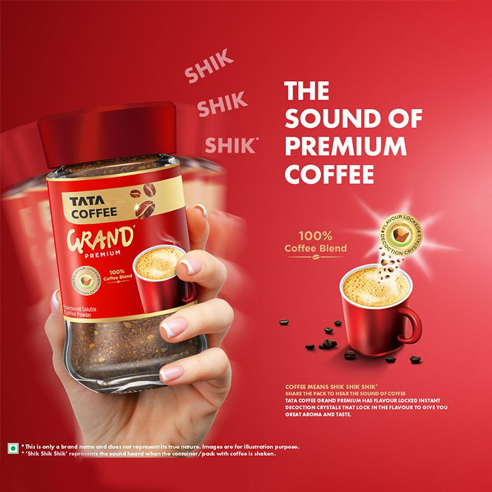 Tata Coffee Grand Premium Instant Coffee : 45 g