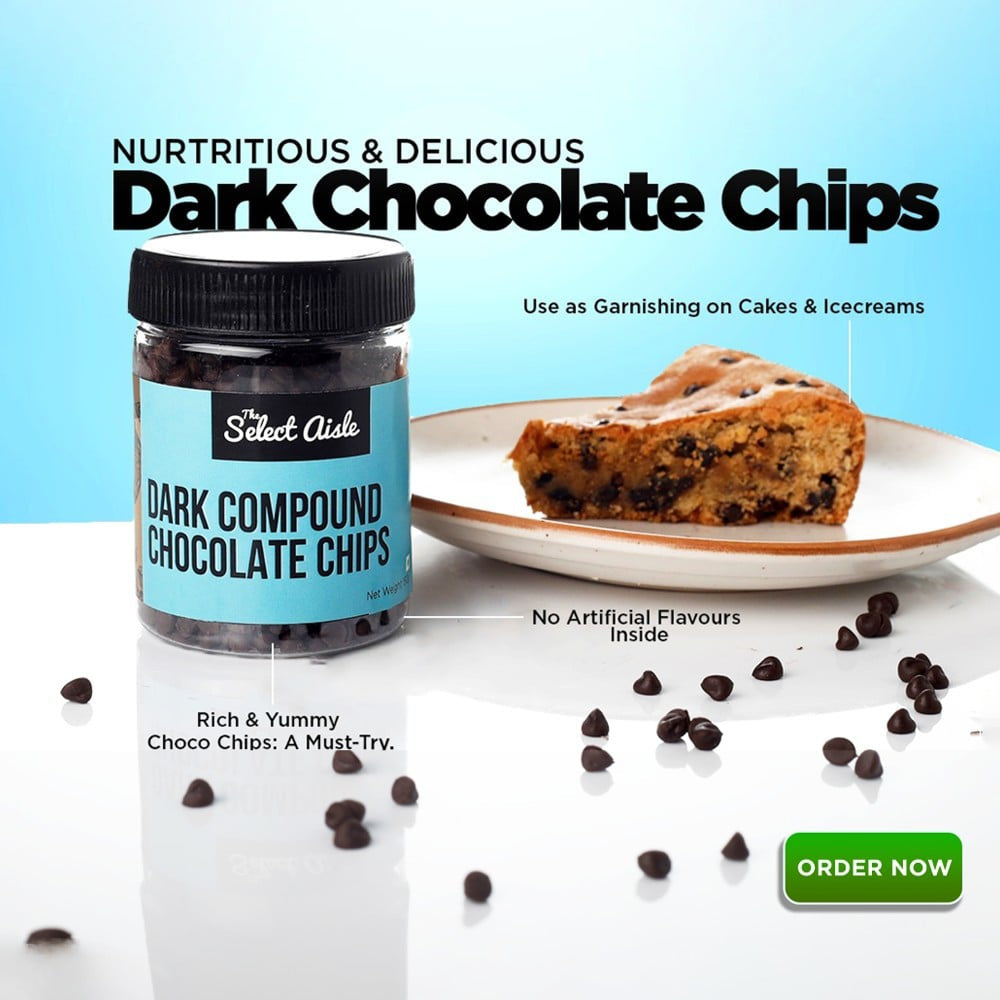 The Select Aisle Choco Chip (Dark Chocolate) : 150 g
