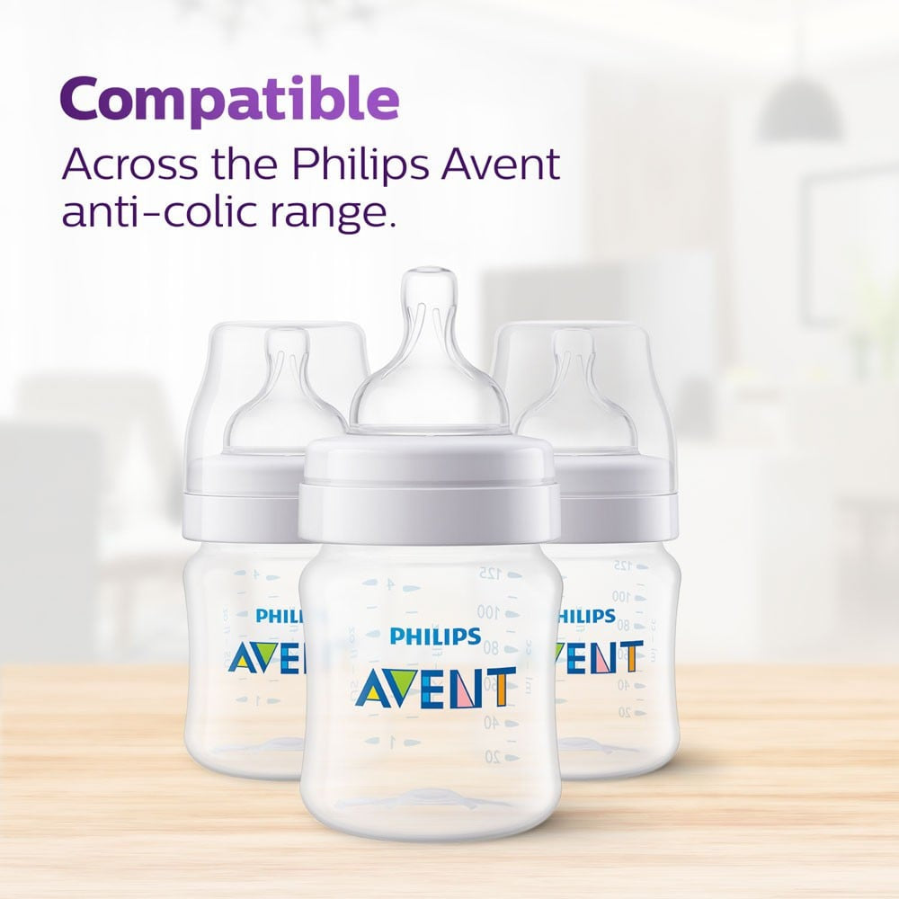 Philips Avent Classic Fast Flow Feeding Nipple 6+ Months : 1 pack (2 pieces)