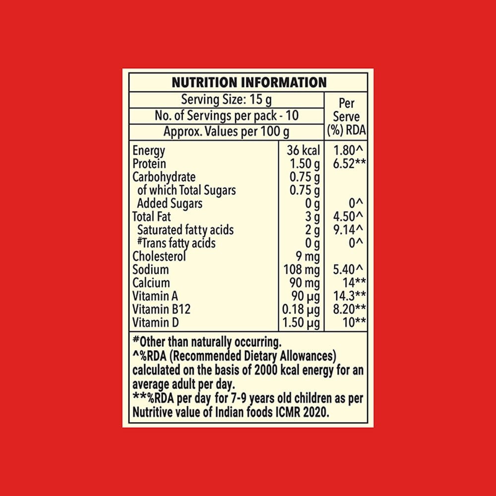 Britannia Creamy Cheese Spread Sachets : 10 x 15 g