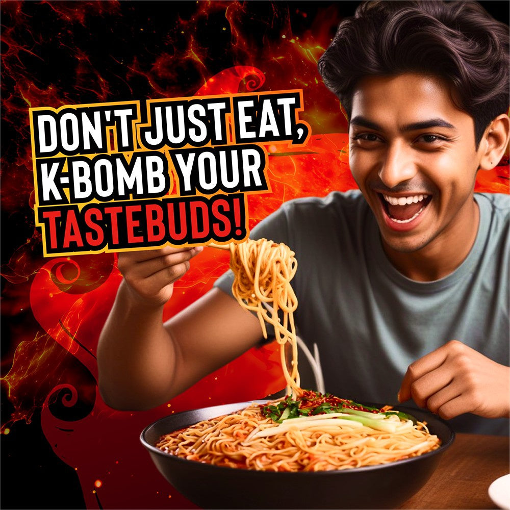 Too Yumm K-Bomb Mi Goreng Instant Noodles : 80 g