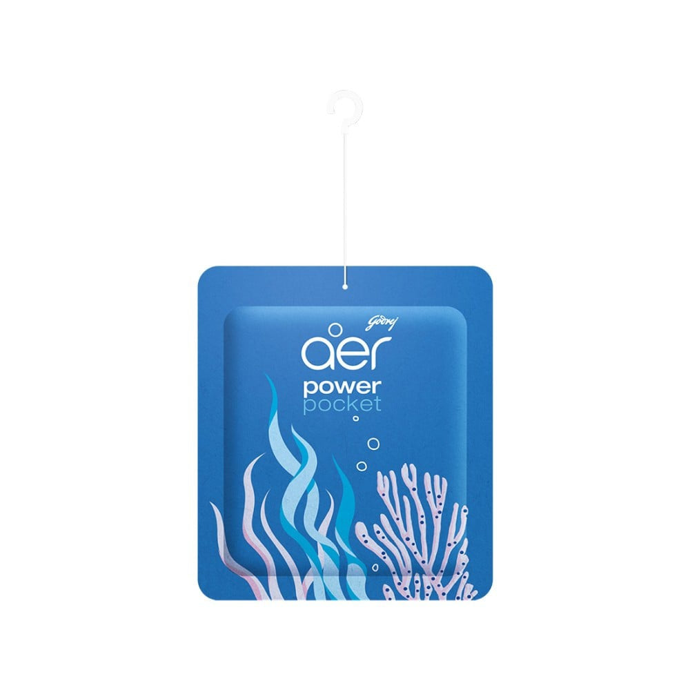 Godrej Aer Power Pocket - Sea Breeze Room Freshener : 10 g