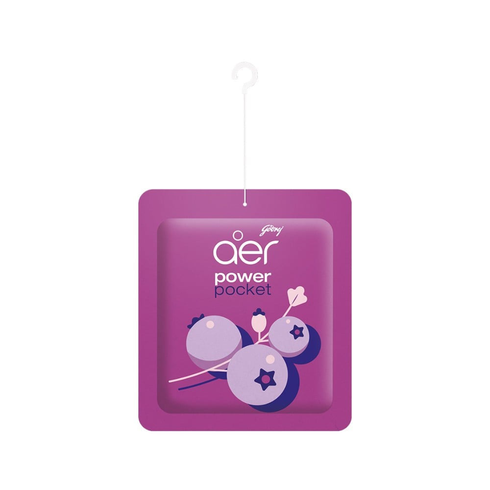 Godrej Aer Power Pocket Berry Rush Air Freshener : 10 g