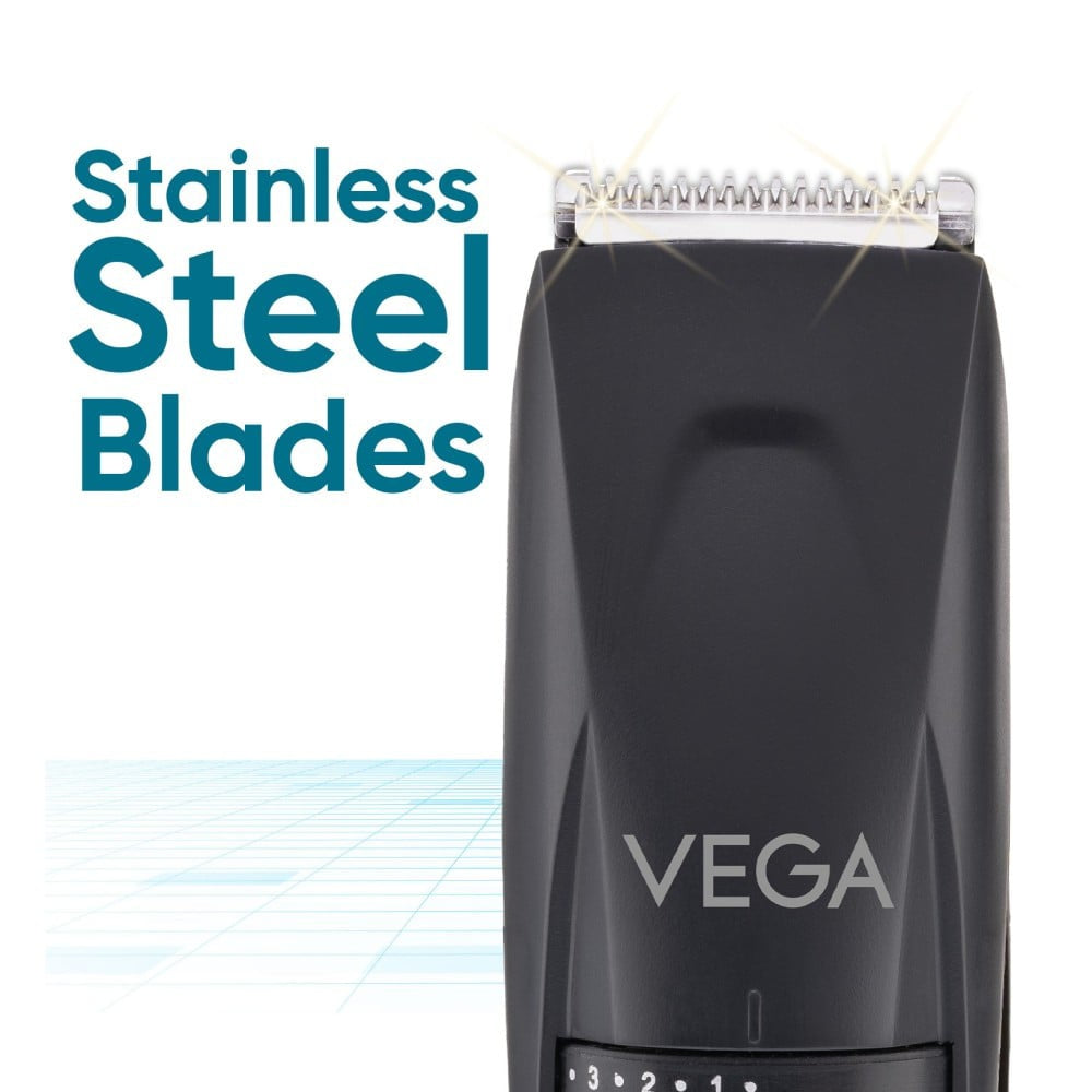 Vega Trimmer for Men Power Lite, VHTH-38 (Black) : 1 unit
