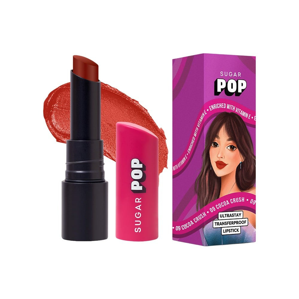 SUGAR POP Ultrastay Transferpoof Lipstick (09 Cocoa Crush) : 4 g