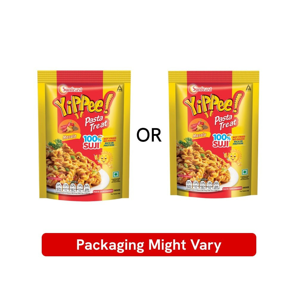 Sunfeast Yipee Instant Pasta Treat - Masala : 65 g