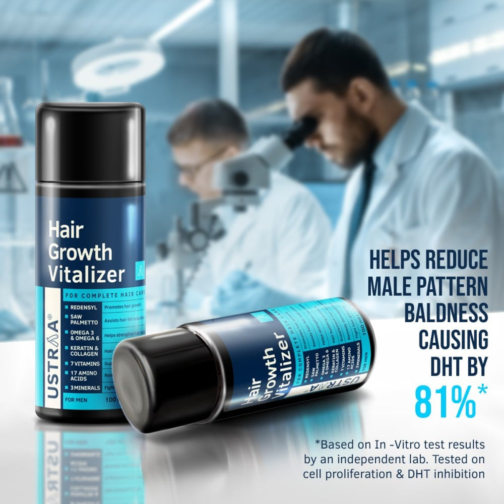 Ustraa Hair Growth Vitalizer Hair Serum : 100 ml