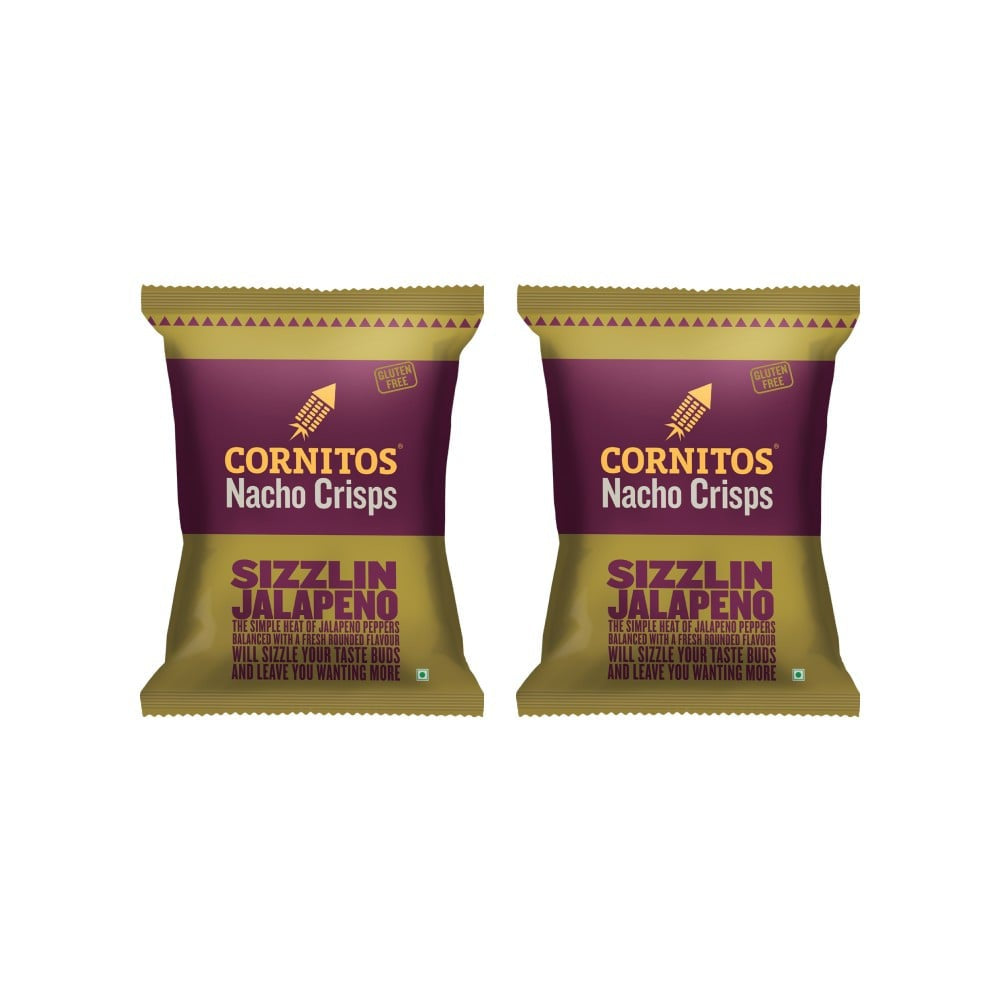 Cornitos Sizzlin Jalapeno Nachos - Pack of 2 : 2 x 150 g