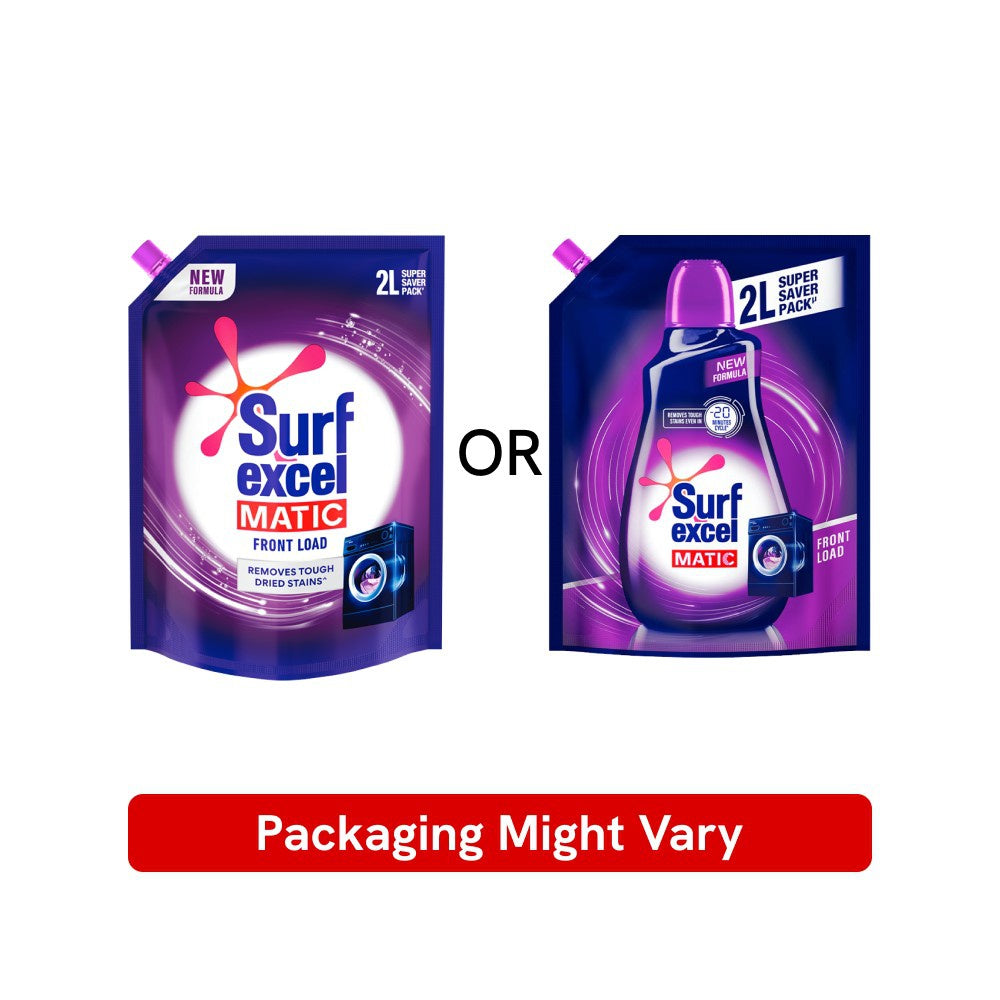 Surf Excel Matic Front Load Liquid Detergent : 2 ltr