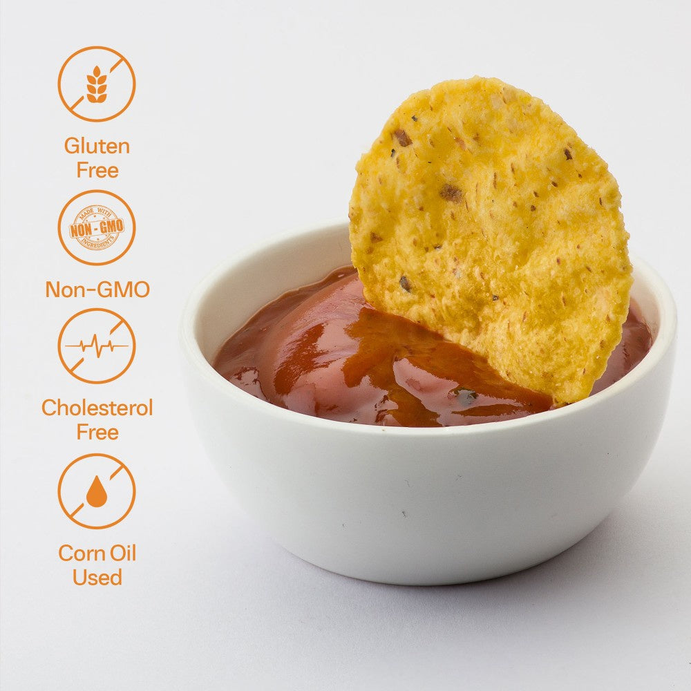 Cornitos Crisps Peri Peri Nachos & Salsa Dip - Pack of 3 : 3 x 75 g