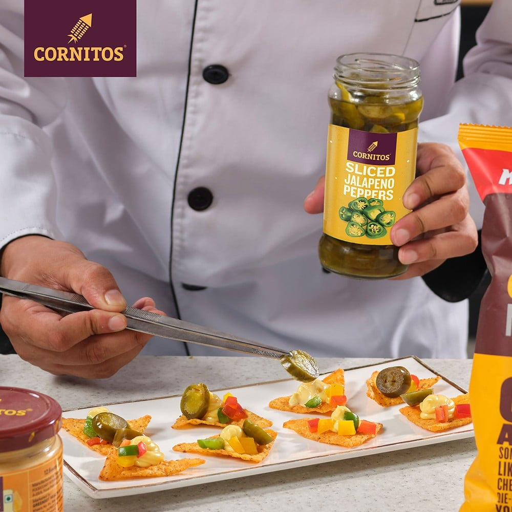 Cornitos Sliced Jalapeno Peppers - Pack of 3 : 3 x 370 ml