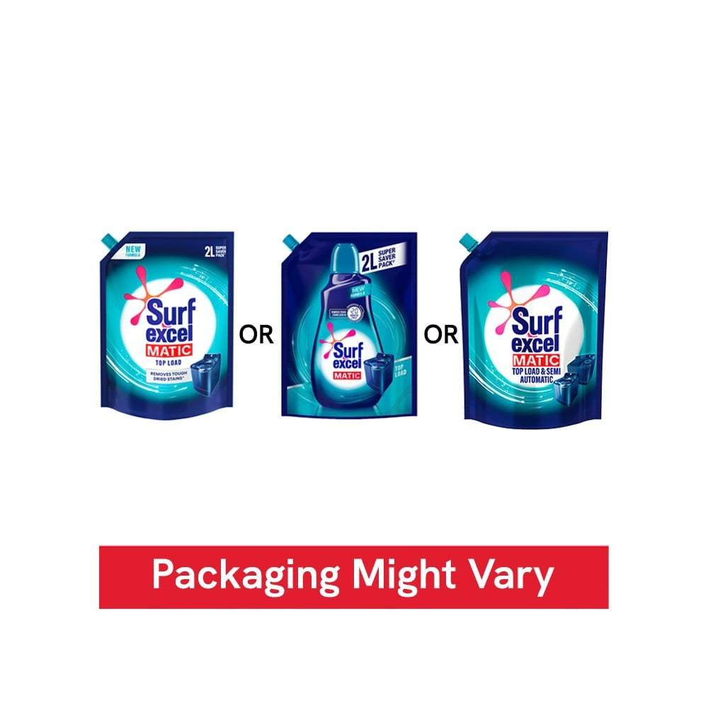 Surf Excel Top Load Liquid Detergent : 2 ltr