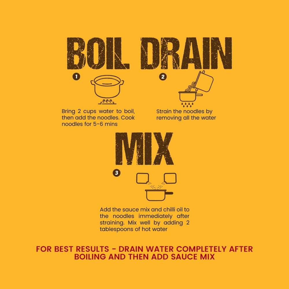 Yu Whole Wheat Instant Noodles Jalapeno Cheese : 70 g