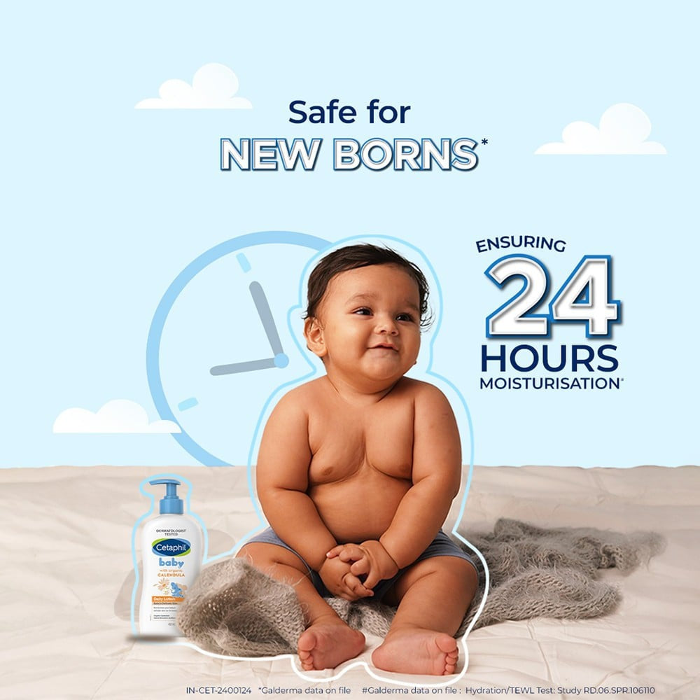 Cetaphil Daily Baby Lotion with Organic Calendula : 400 ml