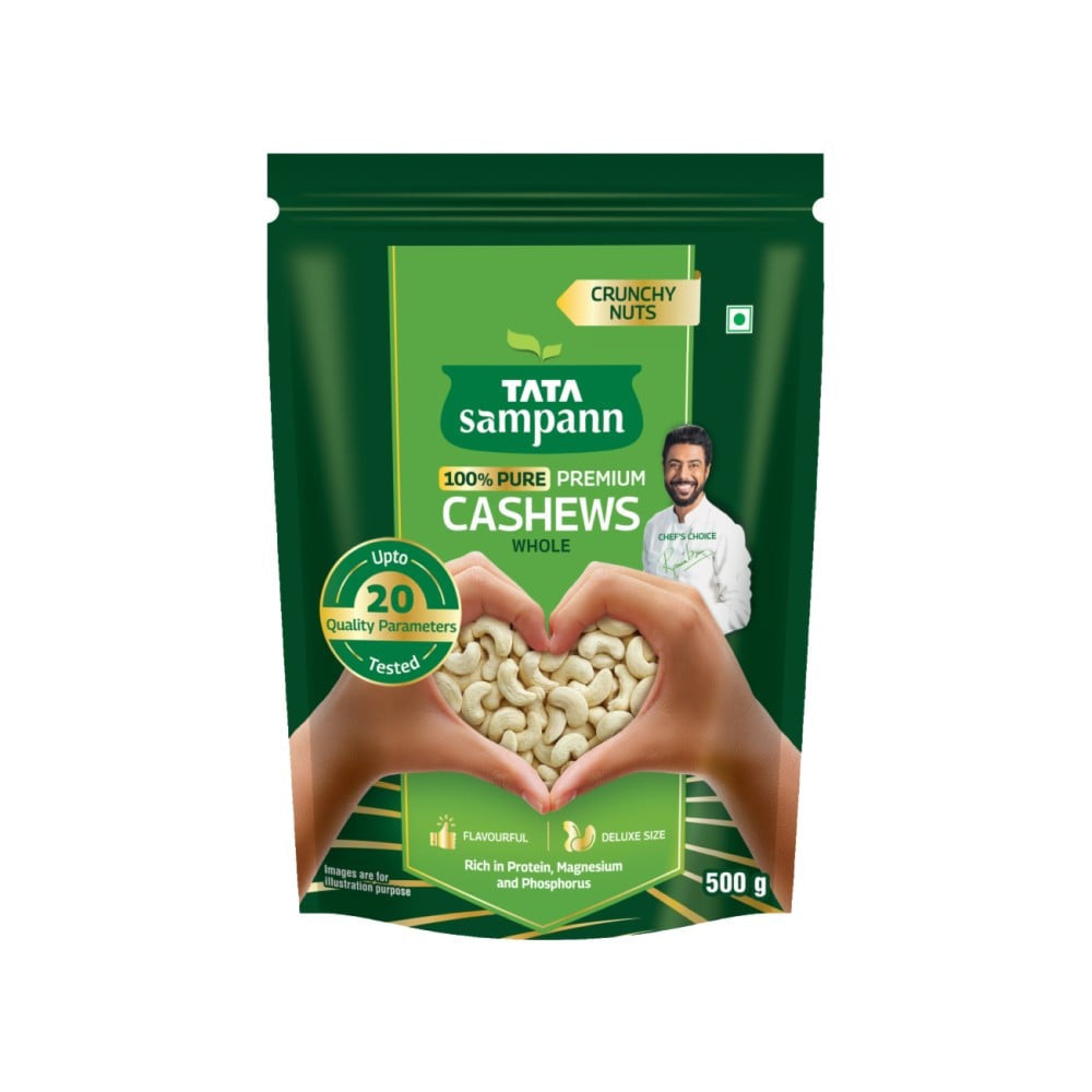 Tata Sampann Cashew (100% Pure Premium) : 500 g