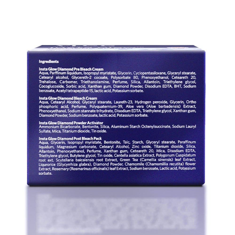 VLCC Insta Glow Diamond Bleach - Pack of 2 : 2 x 60 g