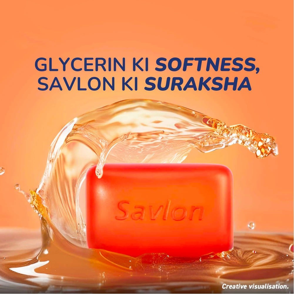 Savlon Moisturising Glycerin Soap : 5 x 125 g