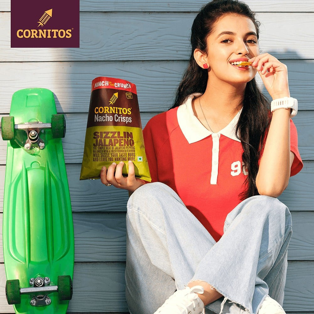 Cornitos Sizzlin Jalapeno Nachos : 55 g