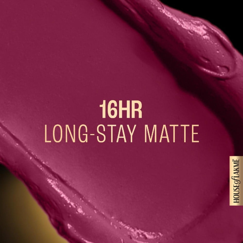 Lakme Forever Matte Liquid Lip Colour (Red Wine) : 5.6 ml