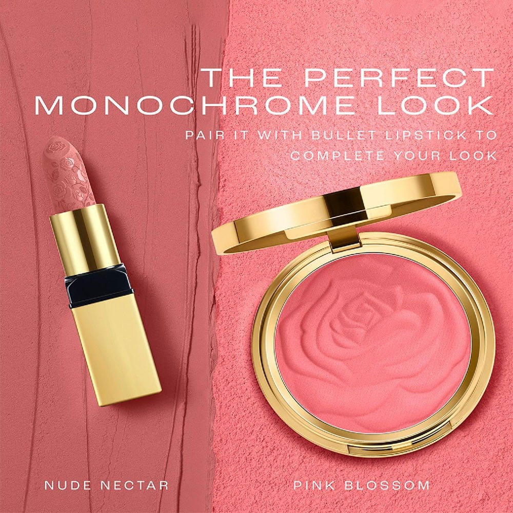 Lakme Showstopper Collection Rouge Bloom Powder Blush (Blush Pink Blossom) : 12 g