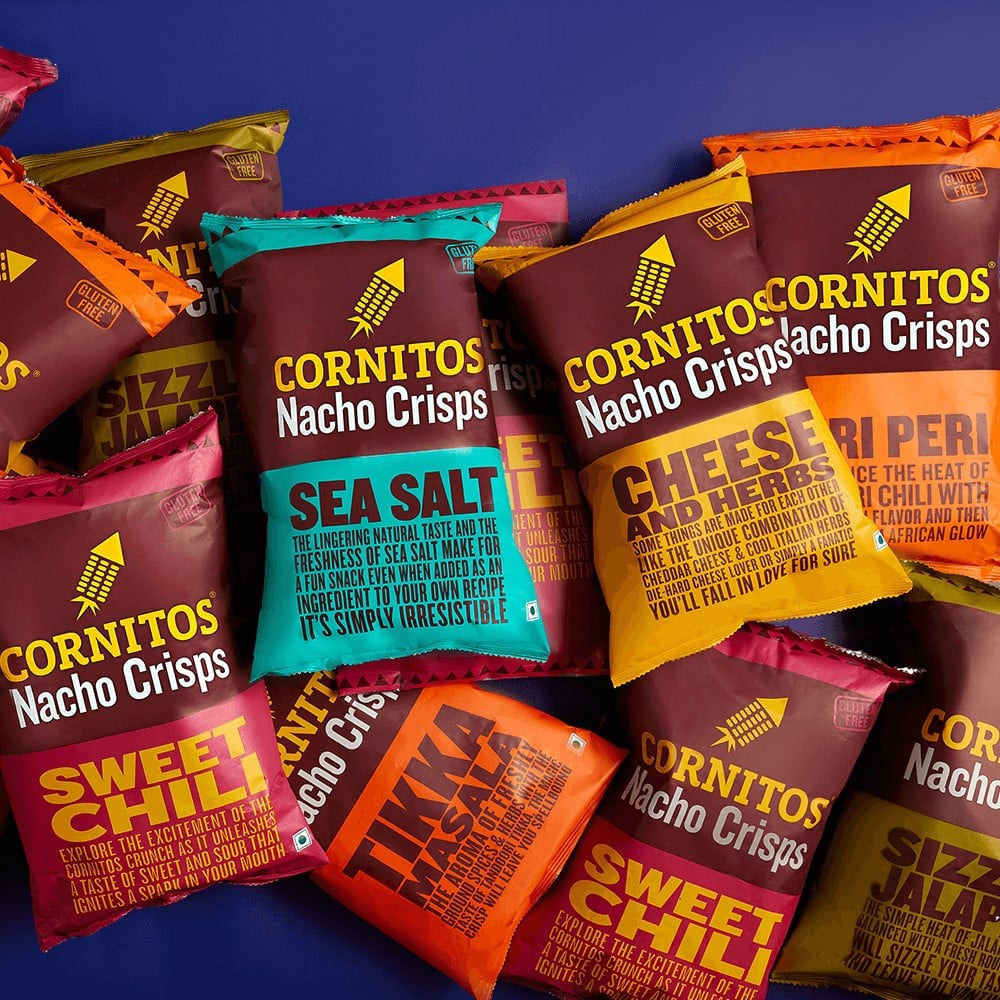 Cornitos Nachos & Salsa Combo : 3 x 55 g + 50 g