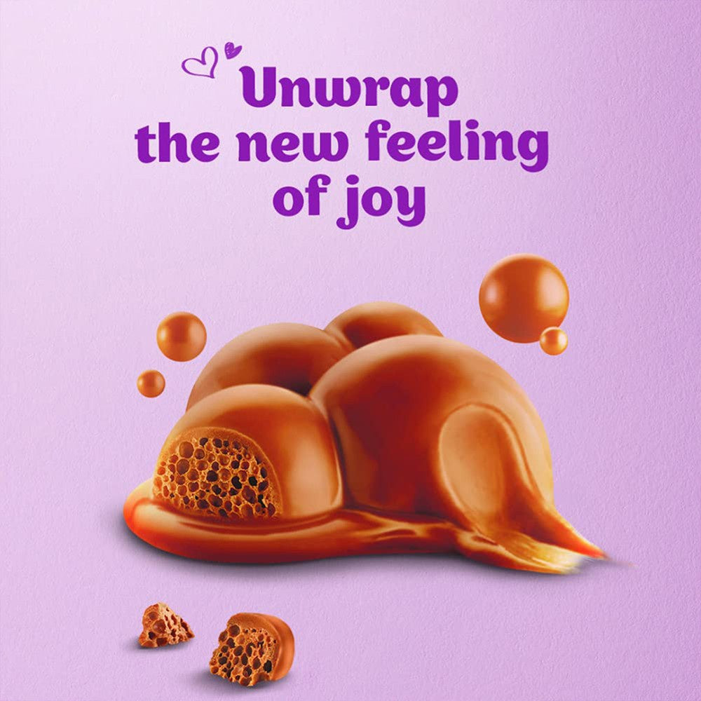 Cadbury Dairy Milk Silk Bubbly Milk Chocolate Bar : 50 g