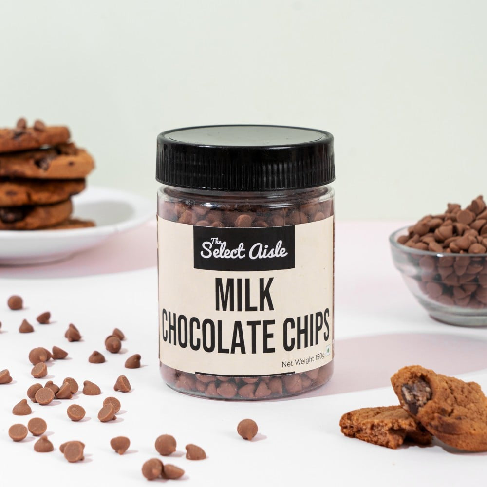 The Select Aisle Milk Choco Chips : 150 g