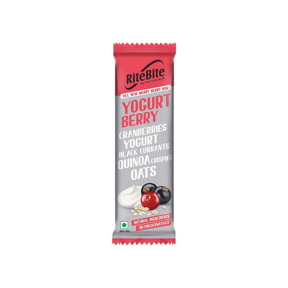 RiteBite Yogurt Berry Nutrition Bar : 35 g