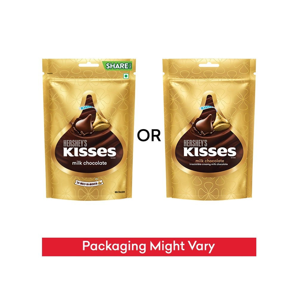 Hershey's Kisses Milk Chocolate Pack : 108 g