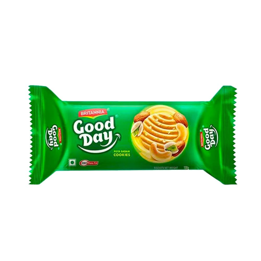 Britannia Good Day Pista Badam Biscuit : 100 g