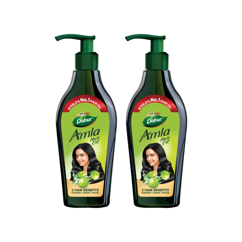 Dabur Amla - Hair Oil 550 ml - Pack of 2 : 2 x 550 ml
