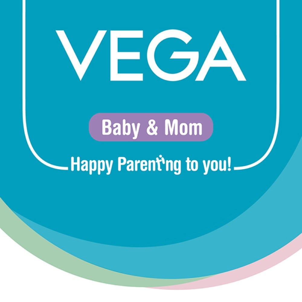 Vega Baby & Mom Large Feeding Nipple Regular Neck : 1 pack (2 pieces)