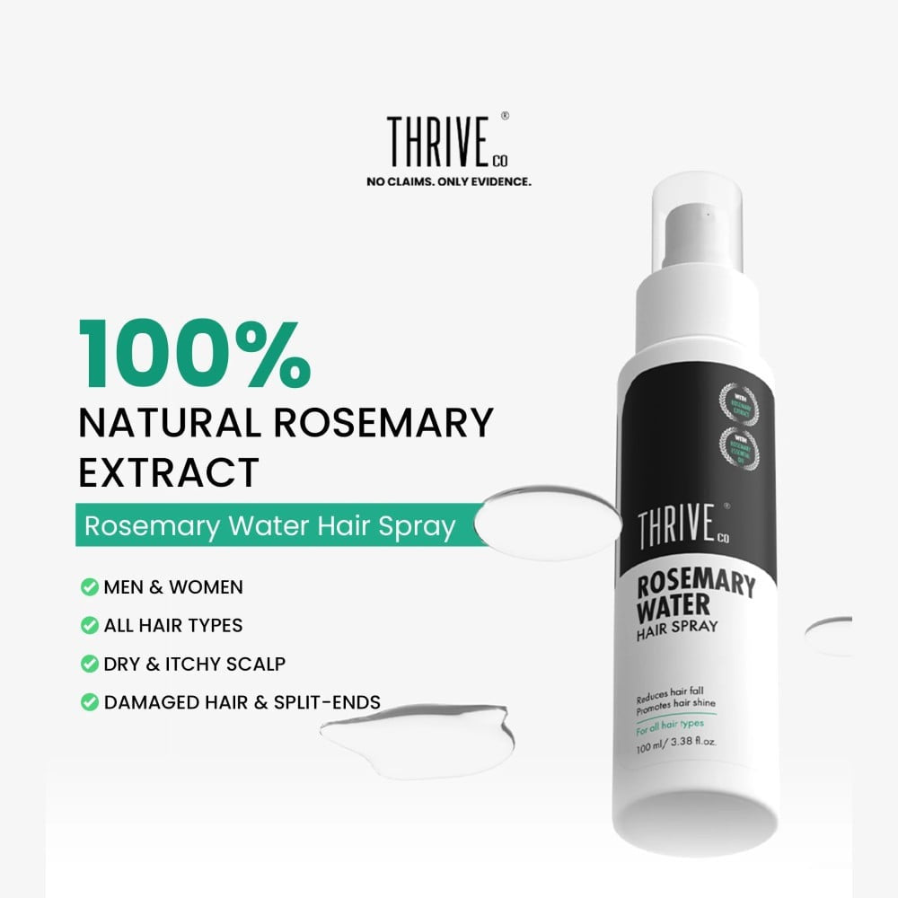ThriveCo Rosemary Water Hair Spray : 100 ml