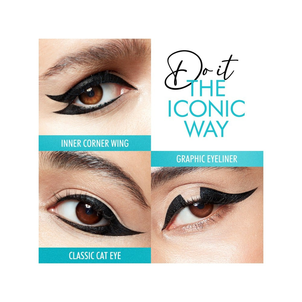 Lakme Eyeconic ProBrush Eyeliner (Black) : 1.2 ml