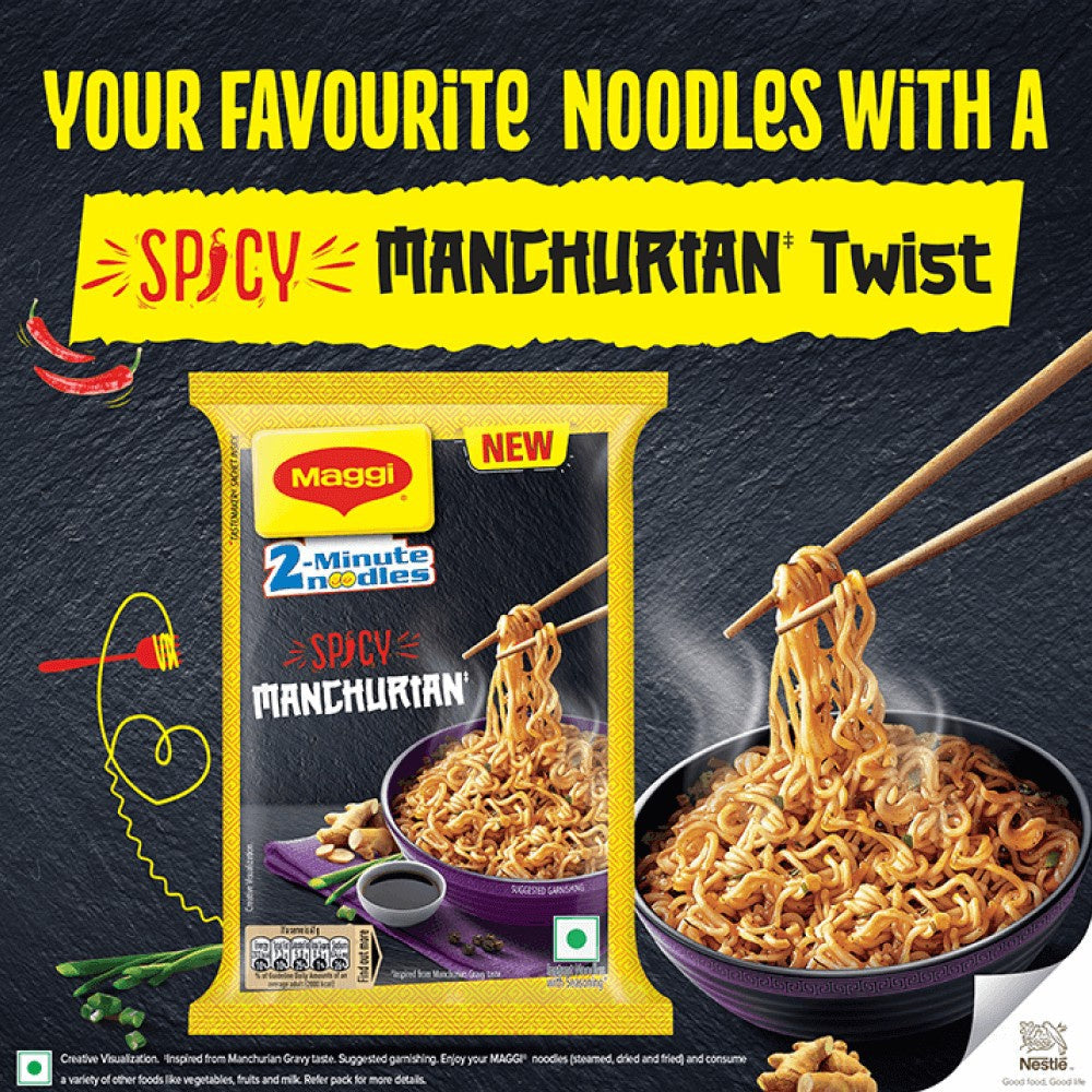Maggi Spicy Manchurian Instant Noodles : 244 g