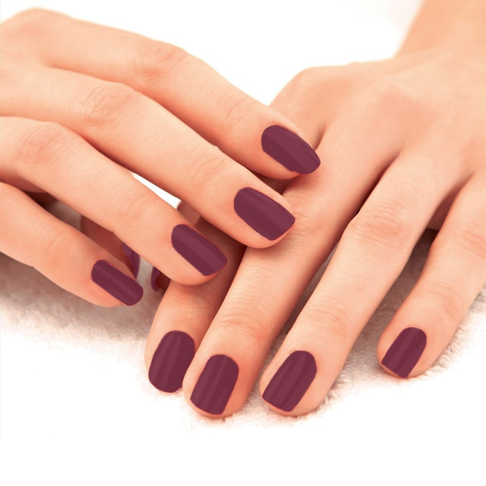 Lakme 9To5 Primer + Gloss Berry Business Nail Paint (Berry Business) : 6 ml