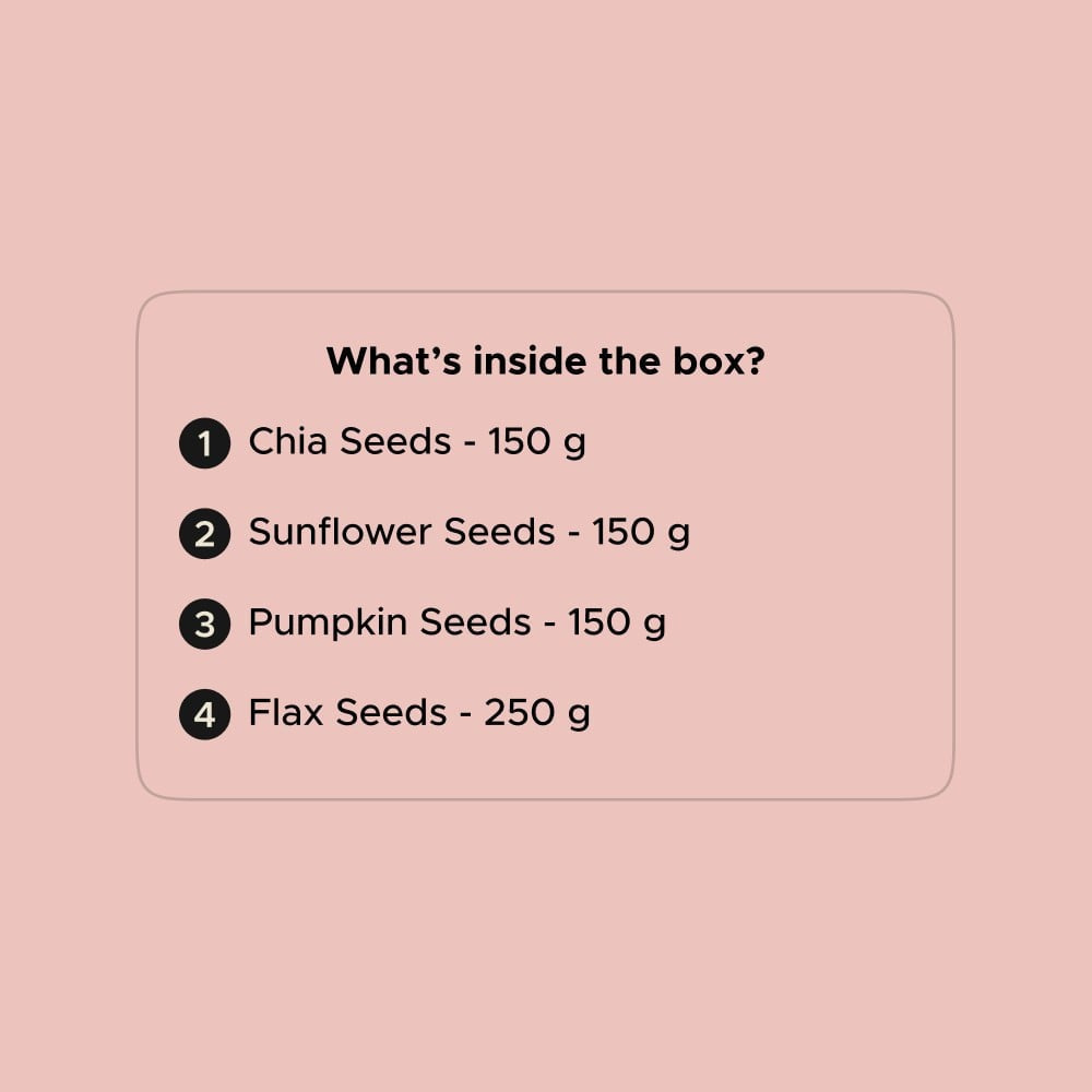 True Elements Healthy Diet Seeds Mix Combo : 700 g