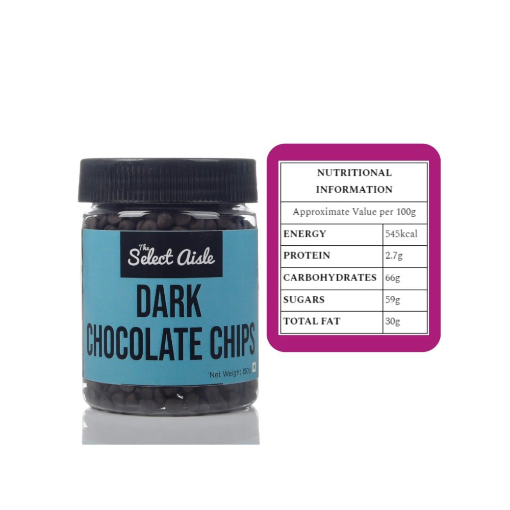 The Select Aisle Choco Chip (Dark Chocolate) : 150 g
